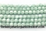 CAS302 15.5 inches 8mm round snowflake angelite gemstone beads