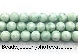 CAS306 15.5 inches 16mm round snowflake angelite gemstone beads