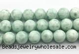 CAS308 15.5 inches 20mm round snowflake angelite gemstone beads