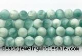 CAS313 15.5 inches 12mm round snowflake angelite gemstone beads