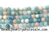 CMG503 15.5 inches 10mm round morganite gemstone beads