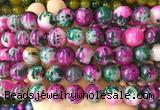 AGBS144 15 inches 14mm round agate gemstone beads wholesale