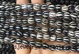 AGBS176 15 inches 8mm round tibetan dzi agate beads wholesale