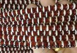 AGBS187 15 inches 6mm round tibetan dzi agate beads wholesale