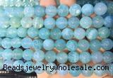 AGBS357 15 inches 10mm round blue dragon veins agate beads wholesale AGBS357 15 inches 10mm round blue dragon veins agate beads wholesale