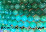 AGBS388 15 inches 12mm round green dragon veins agate beads wholesale AGBS388 15 inches 12mm round green dragon veins agate beads wholesale
