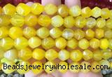 AGBS411 15 inches 10mm faceted nuggets agate gemstone beads wholesale AGBS411 15 inches 10mm faceted nuggets agate gemstone beads wholesale