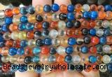AGBS418 15 inches 6mm faceted round sugar heart agate beads wholesale AGBS418 15 inches 6mm faceted round sugar heart agate beads wholesale