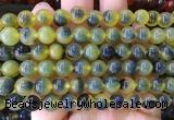 AGBS424 15 inches 8mm faceted round sugar heart agate beads wholesale AGBS424 15 inches 8mm faceted round sugar heart agate beads wholesale