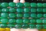 AGBS433 15 inches 13*18mm faceted drum agate beads wholesale AGBS433 15 inches 13*18mm faceted drum agate beads wholesale