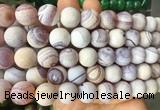 AGBS442 15 inches 14mm round Matte agate beads wholesale AGBS442 15 inches 14mm round Matte agate beads wholesale
