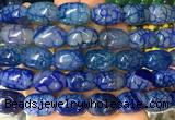 AGBS91 15 inches 13*18mm drum agate gemstone beads wholesale