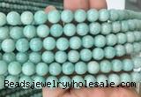 AMBS03 15 inches 8mm round amazonite beads wholesale