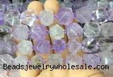 ANBS01 15 inches 10*14mm - 12*15mm faceted nuggets ametrine beads ANBS01 15 inches 10*14mm - 12*15mm faceted nuggets ametrine beads