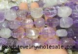 ANBS04 15 inches 13*18mm - 15*20mm faceted nuggets ametrine beads ANBS04 15 inches 13*18mm - 15*20mm faceted nuggets ametrine beads