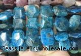 APBS03 15 inches 15*20mm - 18*25mm faceted freeform apatite beads APBS03 15 inches 15*20mm - 18*25mm faceted freeform apatite beads