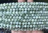 ASBS09 15 inches 6mm round green angelite gemstone beads wholesale ASBS09 15 inches 6mm round green angelite gemstone beads wholesale