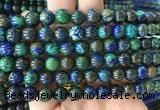 AZBS07 15 inches 8mm round azurite gemstone beads wholesale