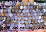 BCBS02 15 inches 8mm round blue chalcedony beads wholesale