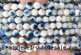 BIBS15 15 inches 8mm faceted nuggets blue ice glacierite stone beads wholesale