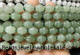 BLBS04 15 inches 10*11mm bell green aventurine jade beads wholesale