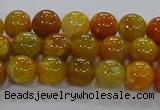 CAA1041 15.5 inches 6mm round dragon veins agate beads wholesale