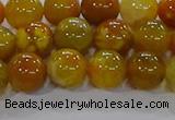 CAA1043 15.5 inches 10mm round dragon veins agate beads wholesale