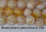 CAA1072 15.5 inches 8mm round sakura agate gemstone beads