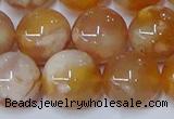 CAA1075 15.5 inches 14mm round sakura agate gemstone beads