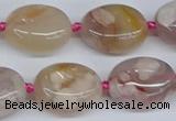 CAA1120 15.5 inches 15*20mm nuggets sakura agate gemstone beads