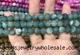 CAA1409 15.5 inches 8mm round matte druzy agate beads