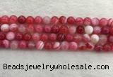 CAA1893 15.5 inches 10mm round banded agate gemstone beads