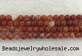 CAA1903 15.5 inches 10mm round banded agate gemstone beads