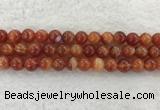 CAA1904 15.5 inches 12mm round banded agate gemstone beads