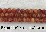 CAA1906 15.5 inches 16mm round banded agate gemstone beads