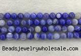 CAA1944 15.5 inches 12mm round banded agate gemstone beads