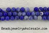 CAA1946 15.5 inches 16mm round banded agate gemstone beads