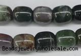 CAA197 15.5 inches 12*14mm drum indian agate beads wholesale