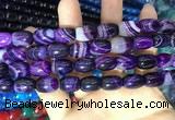 CAA2114 15.5 inches 10*14mm drum agate beads wholesale