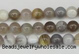 CAA224 15.5 inches 8mm round botswana agate gemstone beads