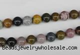 CAA228 15.5 inches 4mm round ocean agate gemstone beads wholesale