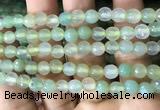 CAA3306 15 inches 6mm faceted round agate beads wholesale