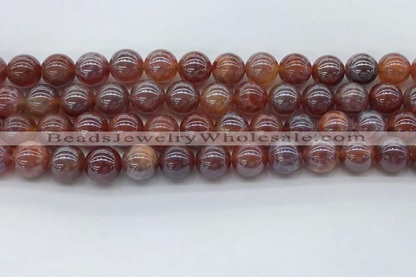 CAA3503 15.5 inches 10mm round AB-color fire agate beads wholesale