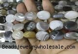 CAA3565 15.5 inches 13*18mm oval grey Botswana agate beads