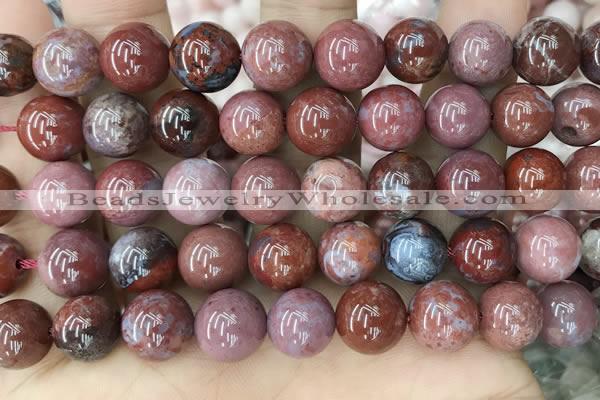 CAA3624 15.5 inches 12mm round Portuguese agate beads wholesale