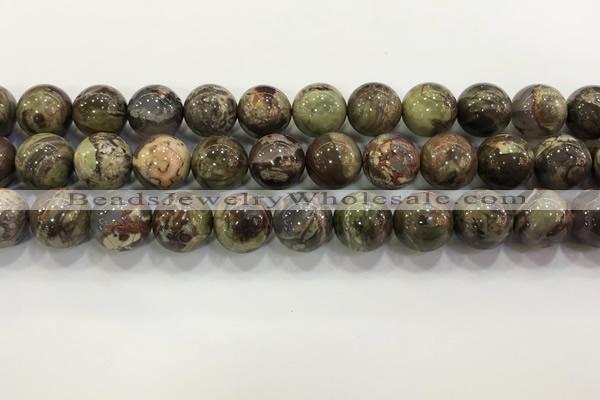 CAA3704 15.5 inches 16mm round rainforest agate beads wholesale