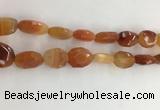 CAA3810 15.5 inches 13*18mm - 15*20mm faceted freeform red agate beads