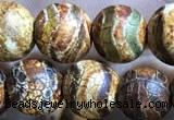 CAA3868 15 inches 8mm round tibetan agate beads wholesale