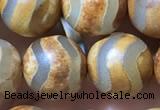 CAA3894 15 inches 10mm round tibetan agate beads wholesale