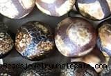 CAA3914 15 inches 10mm round tibetan agate beads wholesale